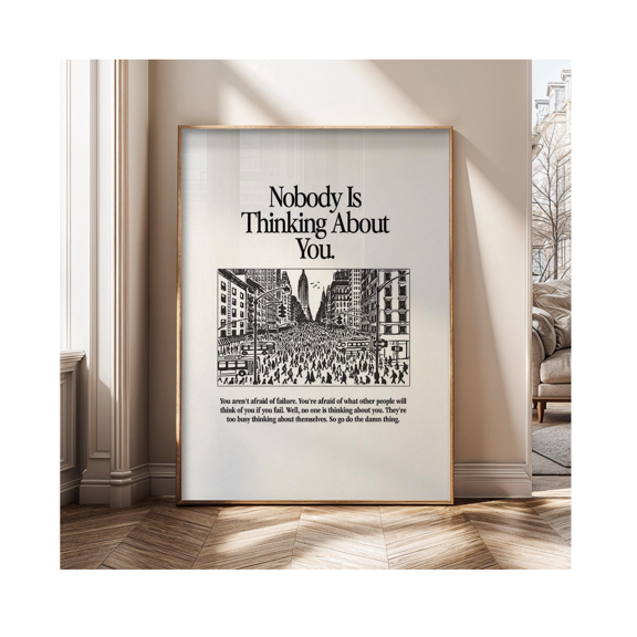 Keep Going Arrow Motivational Poster Home Decor Office Wall Art