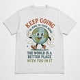 thumbnail image 1 of Keep Going Mental Health Awareness T-Shirt | Be Kind To Your Mind Graphic Tee | Unisex S-4XL, 1 of 9