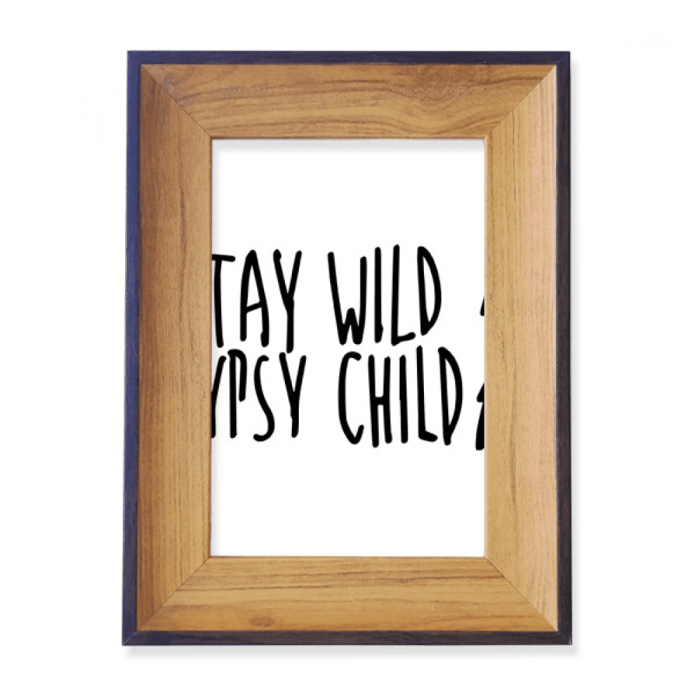 Keep Gypsy Child Quote Photo Frame Exhibition Display Art Desktop ...