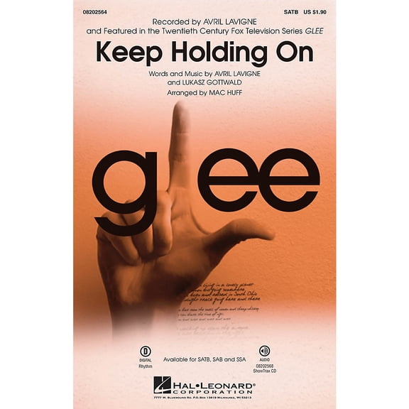 Keep Holding On ShowTrax CD Pop Choral Series