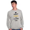 thumbnail image 1 of Keep Iowa and Corn On Funny Corny Long Sleeve TShirt Men Women Brisco Brands M, 1 of 6