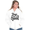 thumbnail image 1 of Keep It Christian Religion Faith Womens Plus Size Graphic Zipper Hoodie Brisco Brands 5X, 1 of 5