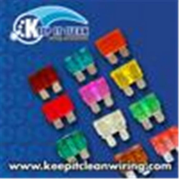 Keep It Clean Wiring Accessories 141063 20 Amp ATC Blade Fuses - Bag 100