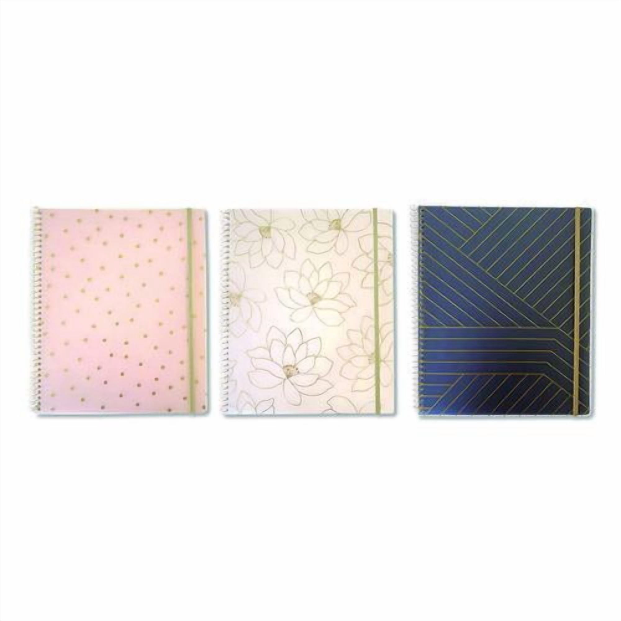 Keep It In Line Notebook Organizer, Medium/College Rule, Randomly Assorted Cover Colors and Designs, | Bundle of 2