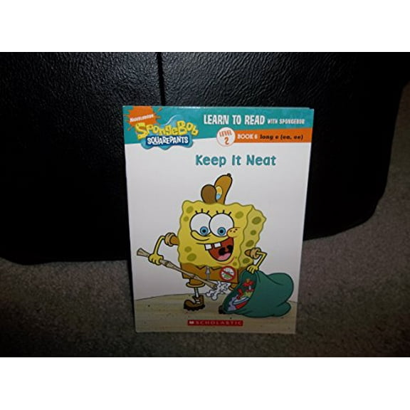 Pre-Owned Keep It Neat: Learn to Read with Spongebob Level 2 Book 6 Long E (Ea, Ee) Paperback