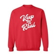 thumbnail image 1 of Keep It Real Crewneck Sweatshirt, 1 of 3