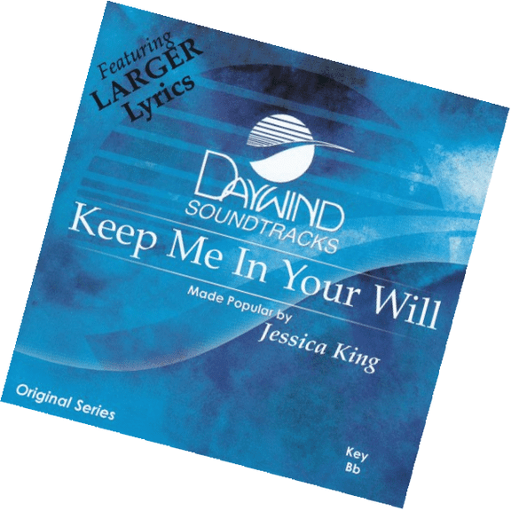 Keep Me In Your Will, Accompaniment Cd