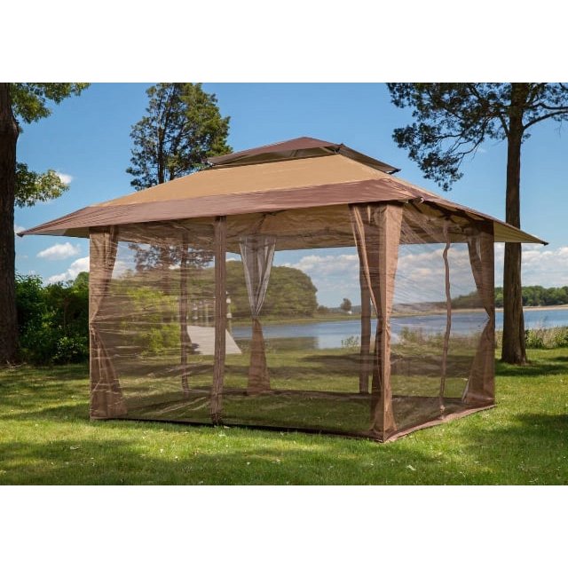 Keep Mosquitoes Out of Your 10 x 10 Gazebo With This Four Panel Pack of