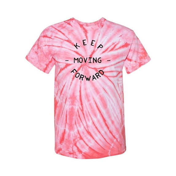 Keep Moving Forward Tie-Dye Cyclone Men -Smartprints Designs, Male Large