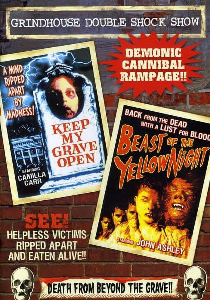 Keep My Grave Open / Beast of the Yellow Night (DVD), Alpha Video, Horror
