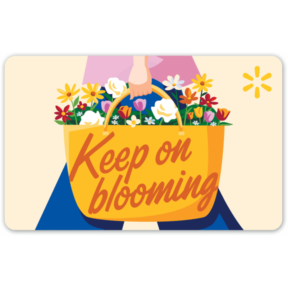 Keep On Blooming Walmart Gift Card