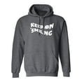 thumbnail image 1 of Keep On Smiling Adult Hooded Sweatshirt, 1 of 3
