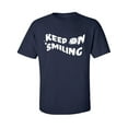 thumbnail image 1 of Keep On Smiling Adult Short Sleeve T-shirt, 1 of 4