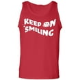 thumbnail image 1 of Keep On Smiling Adult Tank Top, 1 of 3