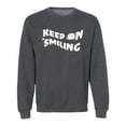 thumbnail image 1 of Keep On Smiling Crewneck Sweatshirt, 1 of 3