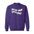 thumbnail image 1 of Keep On Smiling Crewneck Sweatshirt, 1 of 3