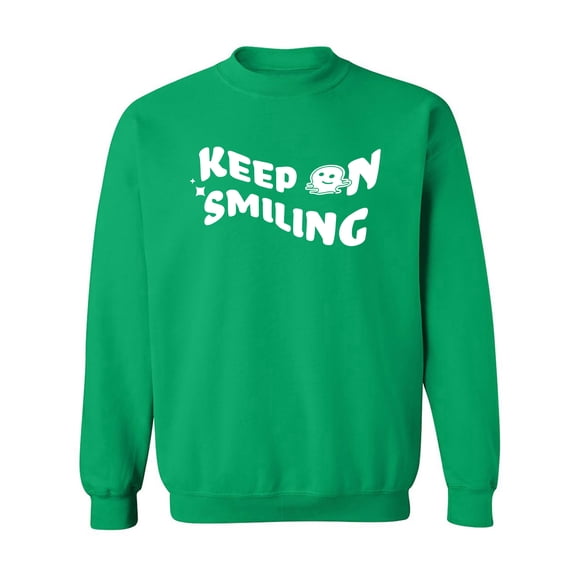 Keep On Smiling Crewneck Sweatshirt