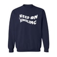 thumbnail image 1 of Keep On Smiling Crewneck Sweatshirt, 1 of 3