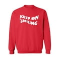thumbnail image 1 of Keep On Smiling Crewneck Sweatshirt, 1 of 3