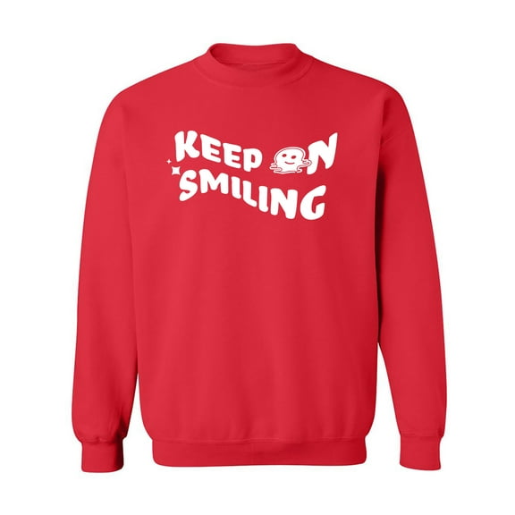 Keep On Smiling Crewneck Sweatshirt