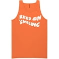 thumbnail image 1 of Keep On Smiling Neon Tank Top, 1 of 1
