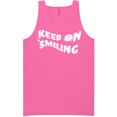 thumbnail image 1 of Keep On Smiling Neon Tank Top, 1 of 1