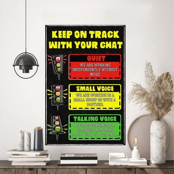 Keep On Track With Your Chart Poster 24 x 36 Inch Poster - Walmart.com