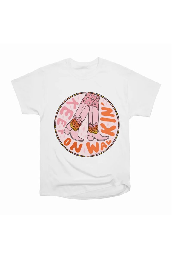 Keep On Walkin T-Shirt Tee Gift For Him Merch For Her Apparel For Friend
