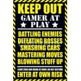 thumbnail image 1 of Keep Out Gamer At Play Poster (36 X 24), 1 of 1