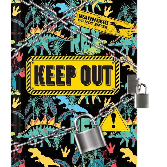 Keep Out! Locking Journal (Diary with Lock), (Hardcover)