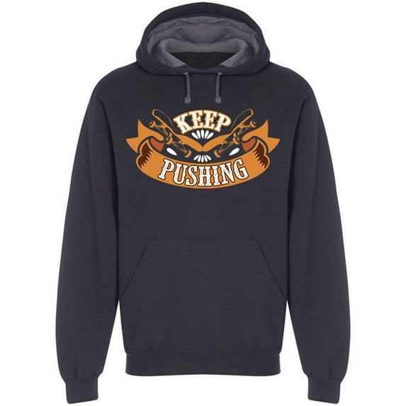 Keep Pushing
Hoodie Men -Image by Shutterstock, Male 3X-Large