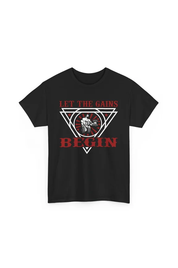 Keep Pushing T-Shirt | Fitness Gym Motivation Tee | Weightlifting Workout Shirt