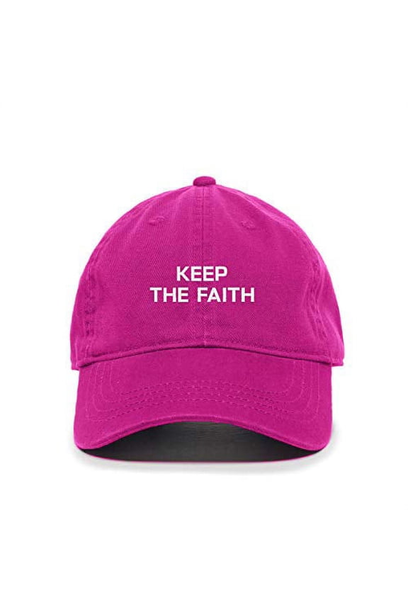 Keep The Faith Joe Biden Election Quote Baseball Cap Embroidered Cotton Adjustable Dad Hat