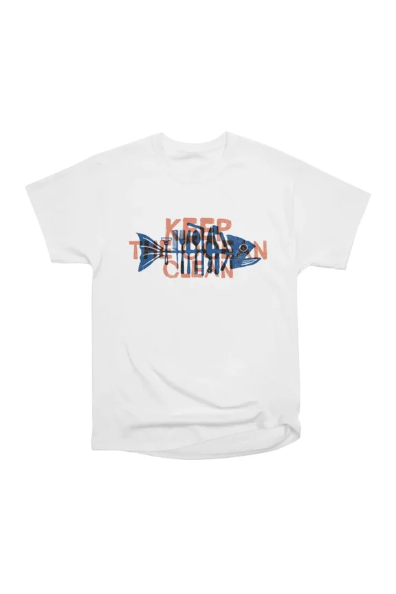 Keep The Ocean Clean T-Shirt Tee Gift For Him Merch For Her Apparel For Friend