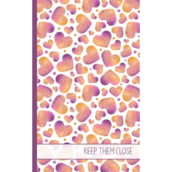 Keep Them Close: Password Keeper Book to Store Usernames and Passwords Safely by A-Z Heart Design