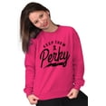 thumbnail image 1 of Keep Them Perky Breast Cancer BCA Women Crewneck Sweatshirt Brisco Brands S, 1 of 6
