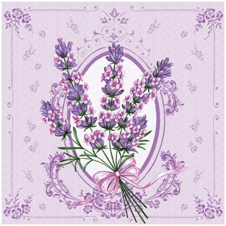Keep Unique Floral Disposable Decorative Decoupage Paper Napkins, Assorted Color, Pack/20