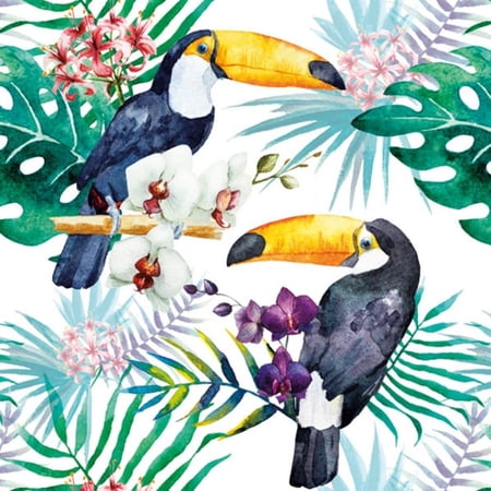Keep Unique Bird Paper Napkins, Decorative Luncheon Party Napkins, Assorted Color, 20/Pack