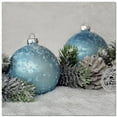 thumbnail image 1 of Keep Unique Christmas Blue Ornaments Disposable Party Paper Napkins, Decoupage Napkins, Pack/20, 1 of 5