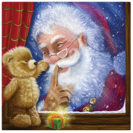 Keep Unique Christmas Luncheon Napkins, Decorative Christmas Party Napkins, Assorted Color, 20/Pack