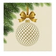 thumbnail image 1 of Keep Unique Christmas Napkins, Disposable Napkins, Holiday Napkins, White Napkins, 20/Pack, 1 of 5
