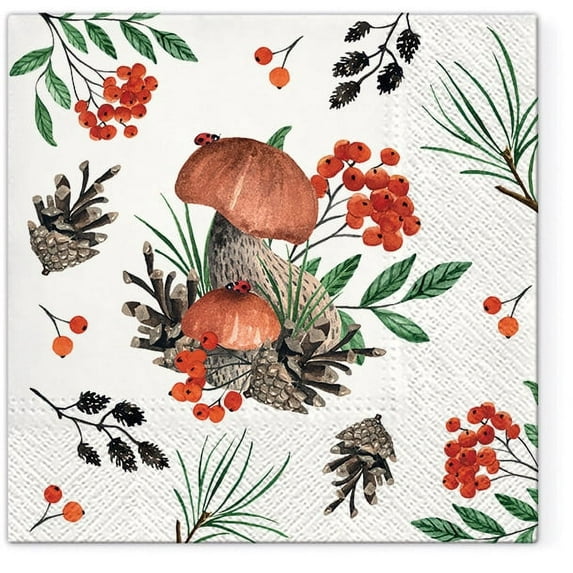 Keep Unique Christmas Paper Luncheon Decoupage Napkins, Assorted Color, 20/Pack