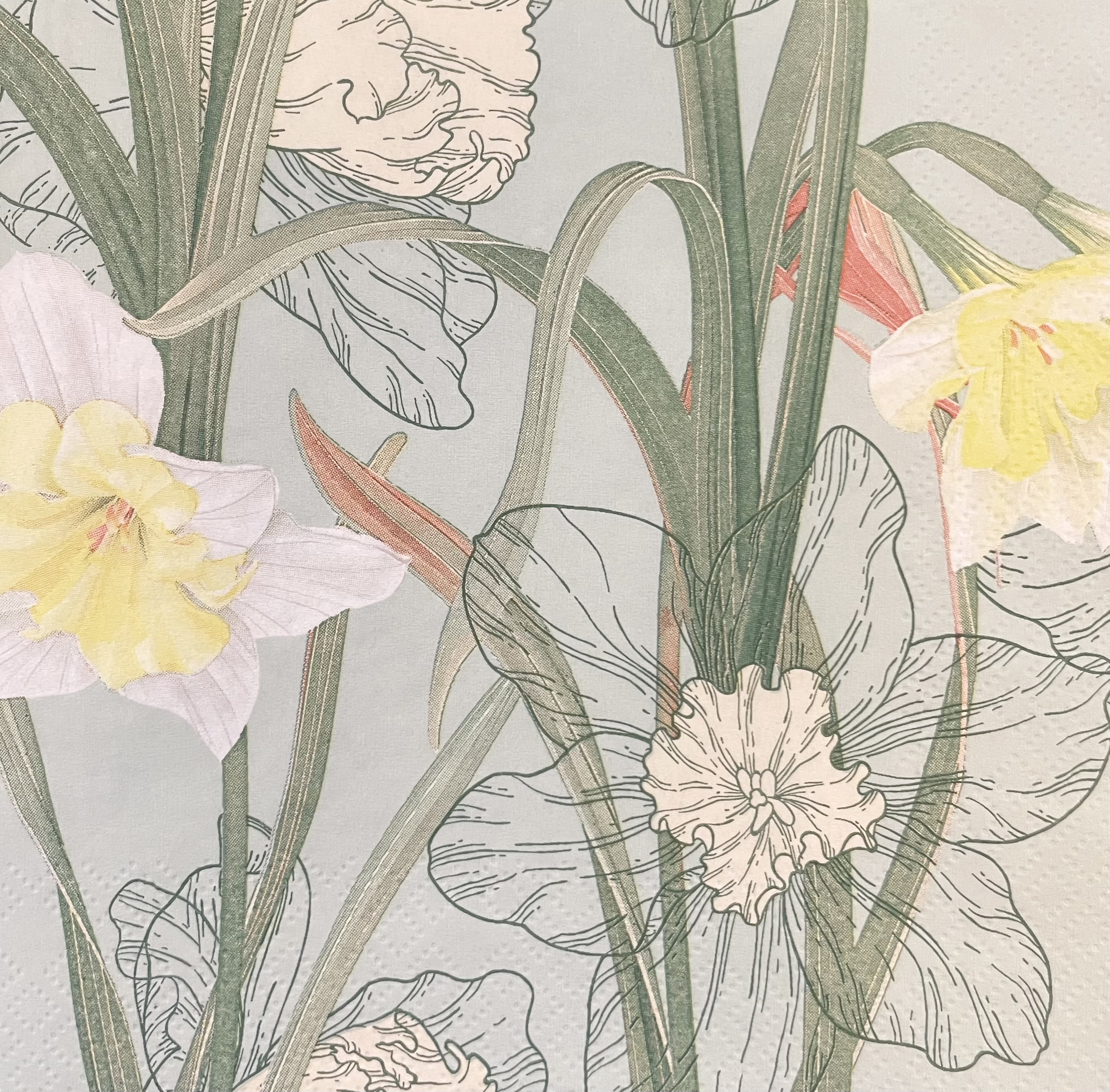 Keep Unique Everyday Paper Napkins, Spring Flower Disposable Paper