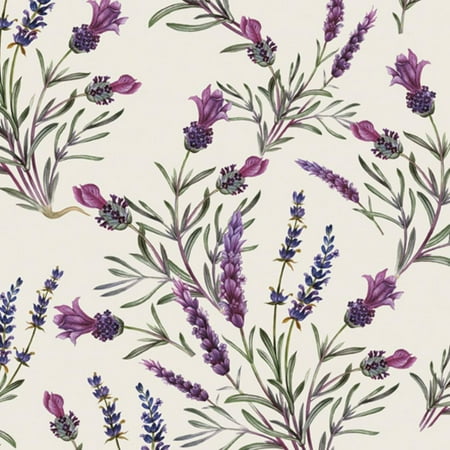 Keep Unique Lavender Floral Spring Paper Napkins, Assorted Color, Pack of 20