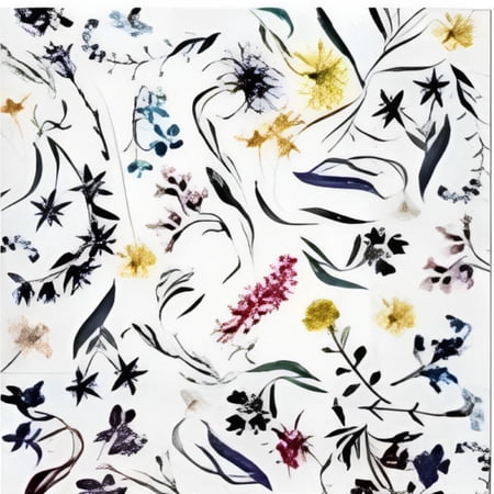 Keep Unique Vintage Floral Luncheon Paper Napkins White & Blue , 20/Pack