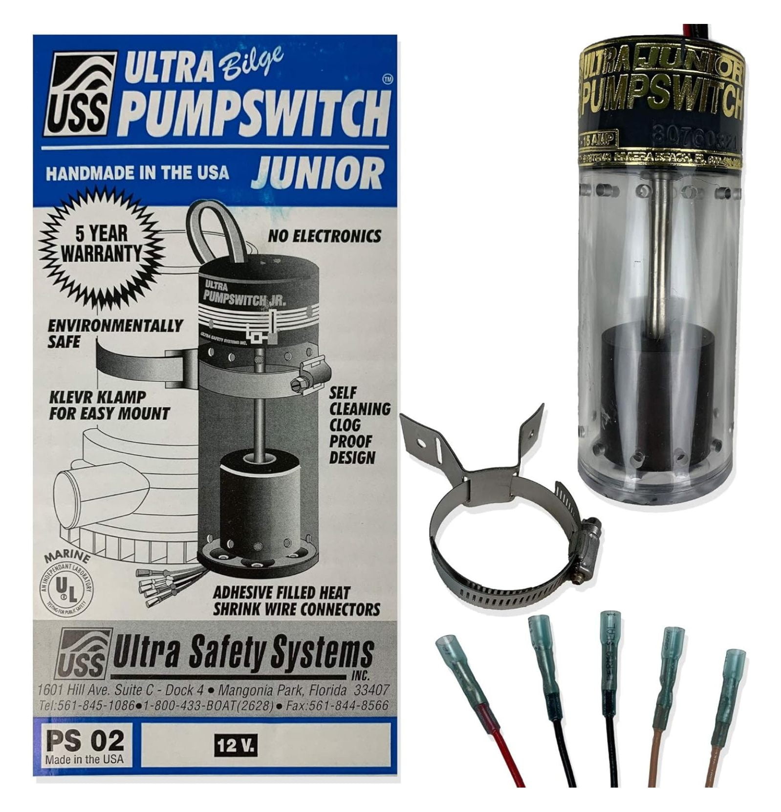 Keep Your Boat Afloat with USS Bilge Pump Switch – JR. - 12 Volt. USS