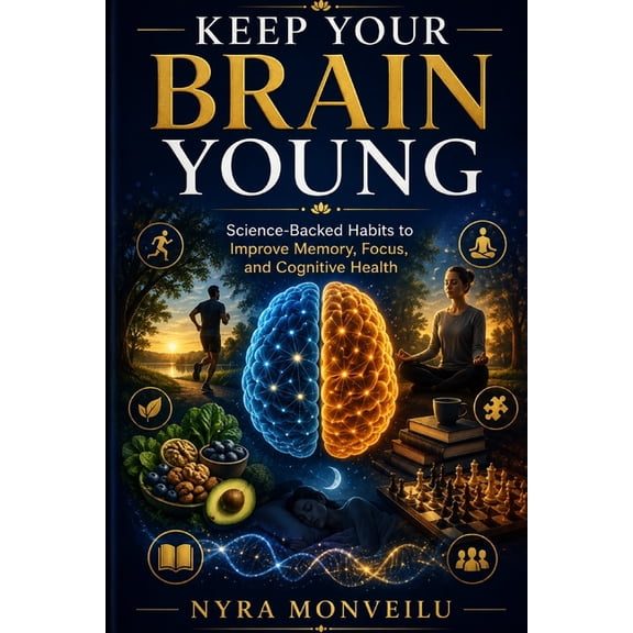 Keep Your Brain Young: Science-Backed Habits to Improve Memory, Focus, and Cognitive Health, (Paperback)