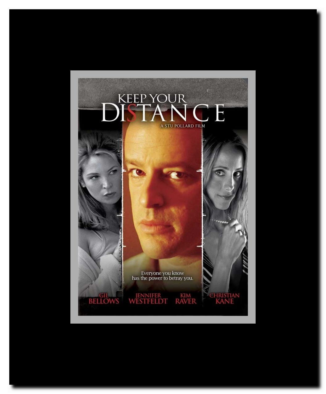 Keep Your Distance Framed Movie Poster