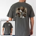 thumbnail image 1 of "Keep Your Ducks In A Row" T-Shirt – Wildlife & Hunter Graphic Tee with Fowl Pond Scene (Front & Back Design), 1 of 6