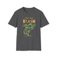 thumbnail image 1 of Keep Your Trash I Don't Want It Shark Unisex Casual Fit Crewneck T-Shirt, 1 of 3